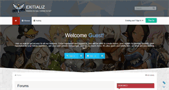 Desktop Screenshot of exitializ.com